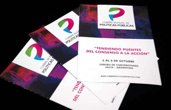 Salta es sede de la Cumbre Mundial de Políticas Públicas