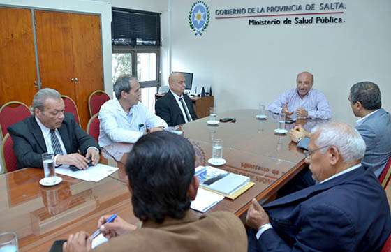 El Ministro de Salud se reunió con los Gerentes de los hospitales de Capital