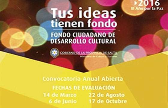 Capacitaciones para el Fondo Ciudadano de Desarrollo Cultural