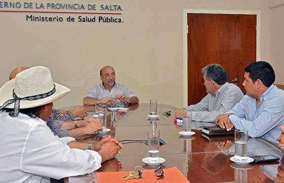 El Ministro de Salud recibió a representantes de los gremios