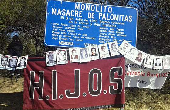 Colocarán baldosas en memoria de víctimas a 40 años de Palomitas
