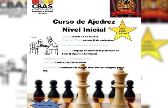 Ajedrez en el Complejo de Bibliotecas y Archivos