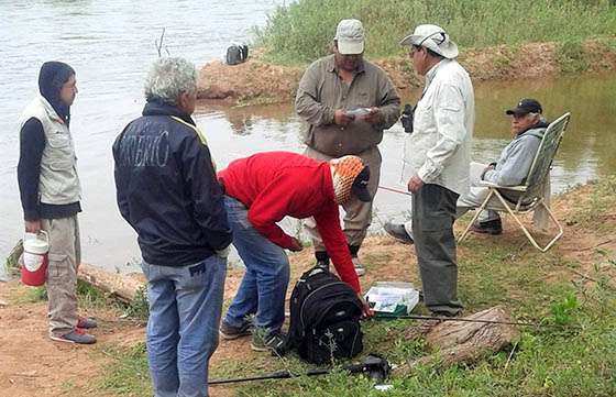 La Secretaría de Ambiente realizó controles de pesca en el sur de la  provincia