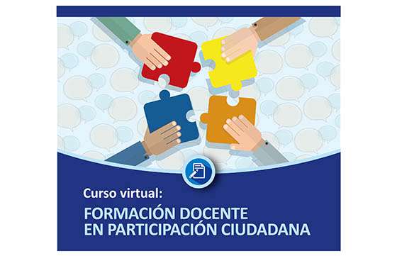 Inscriben para el curso de formación docente en Participación Ciudadana