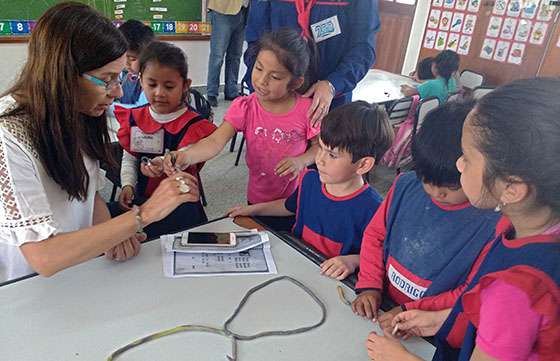 Autoridades del gabinete educativo visitaron escuelas de El Galpón