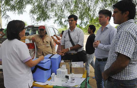 En Santa Victoria Este supervisaron el avance del refuerzo estival