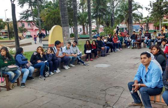 En Rosario de Lerma, adolescentes participaron del taller relaciones saludables en el noviazgo