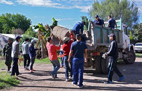 Vaqueros lanzó la campaña de descacharrado 2016 para combatir al mosquito vector