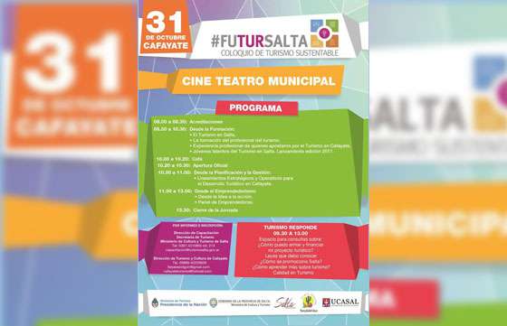 En Cafayate y Cachi se realizará el coloquio de Turismo Sustentable FuturSalta 2016