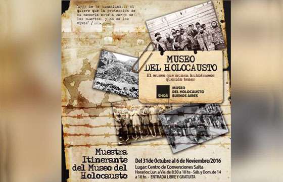 Presentan la muestra del Museo del Holocausto