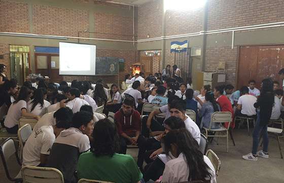 Jóvenes de Pichanal participaron en jornada de promoción de salud mental