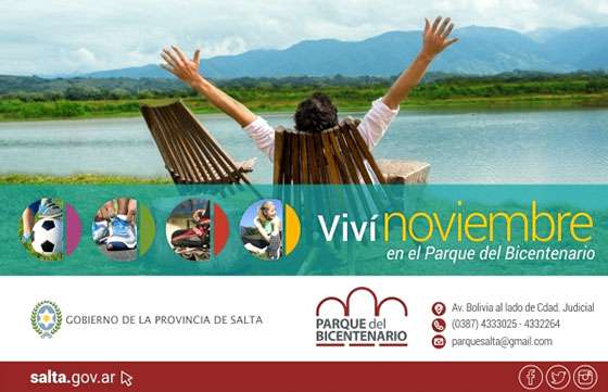 Noviembre de atractivas propuestas en el Parque del Bicentenario