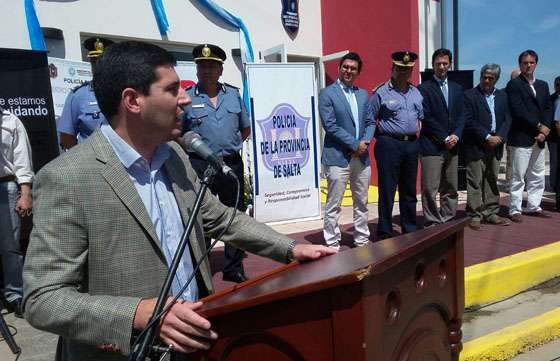 Inauguraron el Centro de Videovigilancia en Rosario de la Frontera
