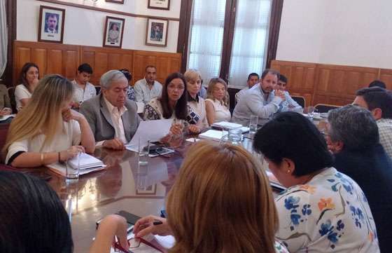 Autoridades de Educación mantuvieron una  reunión con diputados provinciales