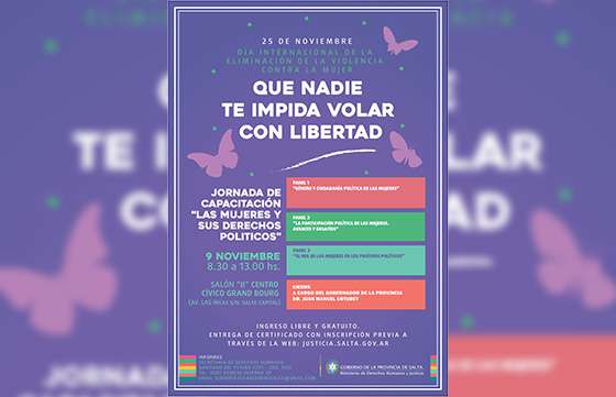 Jornada en conmemoración del voto femenino