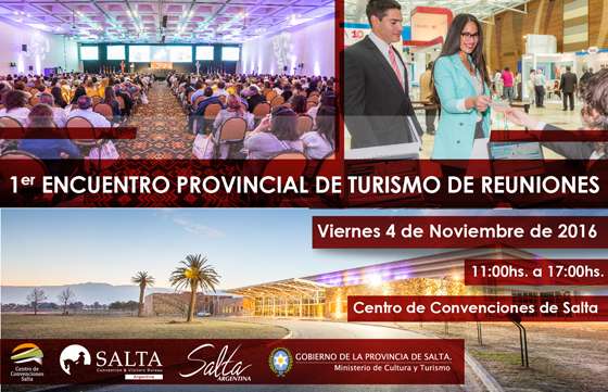 Se realizará mañana el Primer Encuentro Provincial de Turismo de Reuniones