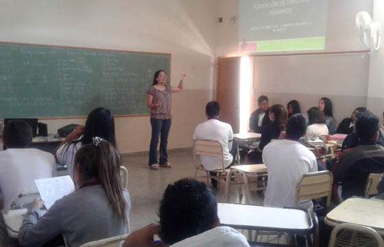 Adolescentes fueron capacitados en relaciones saludables y trato igualitario durante el noviazgo