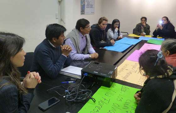 Aguas del Norte se reunió con vecinos de Floresta para mejorar el servicio