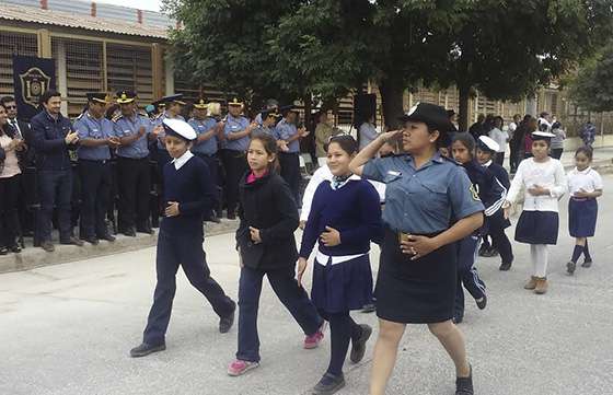 En el barrio Progreso el Cuerpo Infantil de Policía brindará contención a miles de chicos