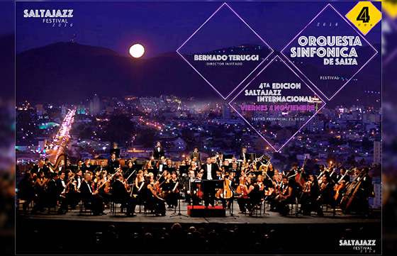 La Orquesta Sinfónica se presenta hoy en Salta Jazz 2016