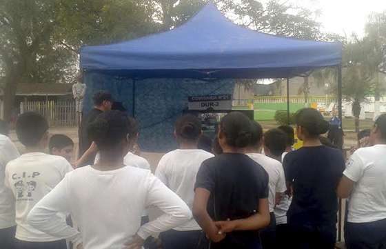 Vecinos y estudiantes del norte provincial se interiorizaron sobre el funcionamiento del Sistema 9-1-1
