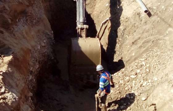 Aguas del Norte realiza una importante obra en el sistema cloacal de Orán