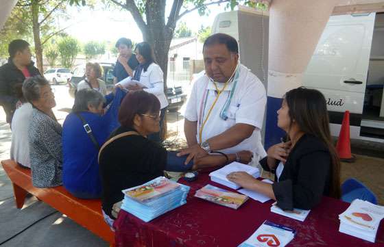 Más de 170 personas fueron atendidas en la jornada de promoción de salud en La Merced