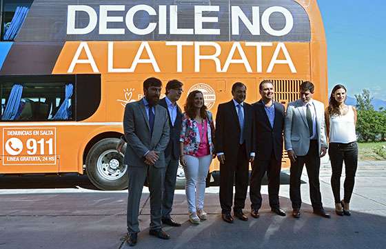 La Provincia presentó la campaña Rutas libres de trata