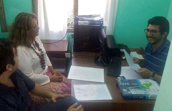 Analizaron el servicio del Centro de Mediación de Coronel Moldes