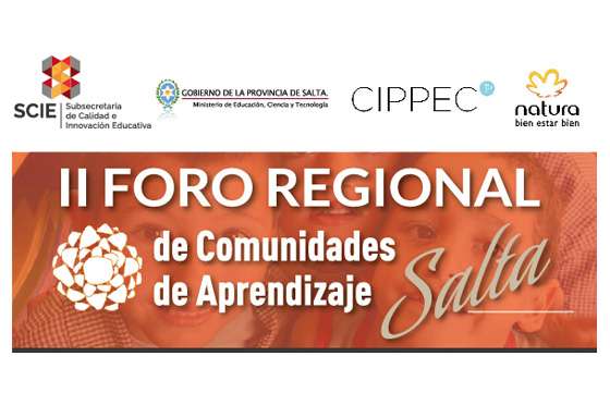 Hoy se realizará el Foro Regional de Comunidades de Aprendizaje
