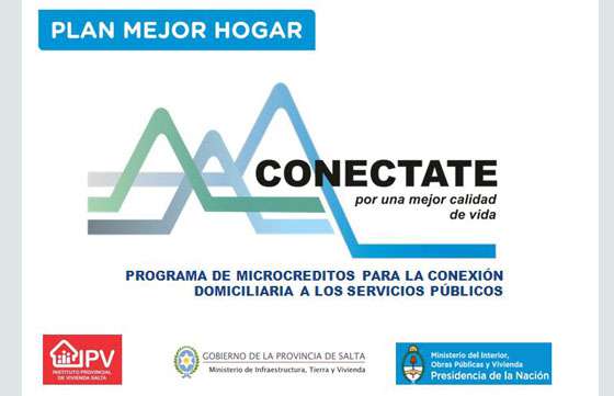 Familias salteñas podrán solicitar desde hoy microcréditos para conexión de servicios