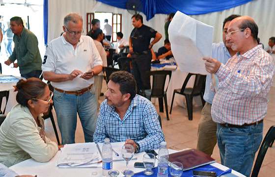 Intendentes destacaron el crecimiento del departamento Anta