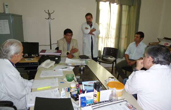 El Secretario de Salud visitó el hospital de General Güemes