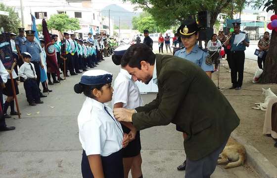 Aniversario de los cuerpos infantiles de la Policía de villa El Sol