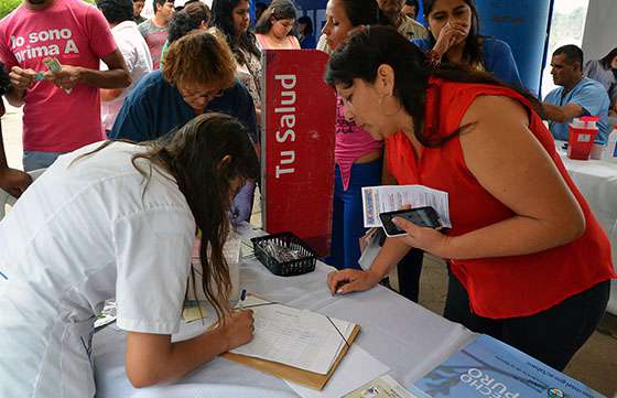 El Centro de Atención Ciudadana reforzó la tarea social y sanitaria en El Quebrachal