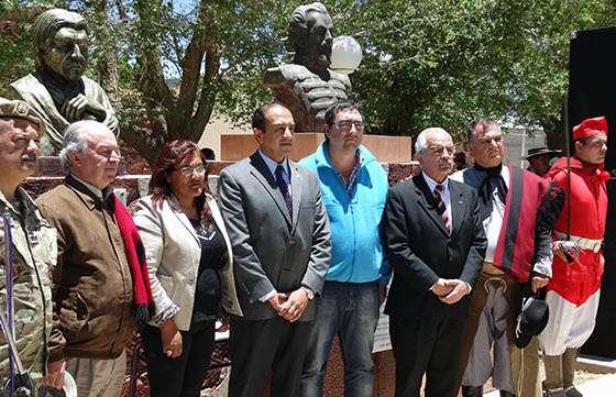 Salta donó a Jujuy el busto de uno de los héroes de la guerra por la independencia