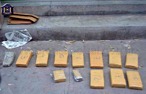 Tras meses de investigación, la  Policía secuestró más de 40.000 dosis de marihuana