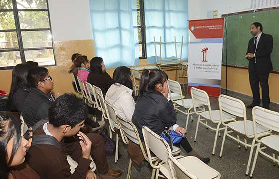 Más de mil estudiantes participaron en el primer ciclo Construir ciudadanía