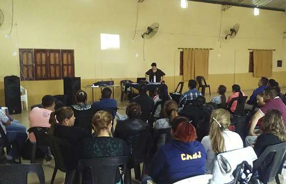 Seguridad capacitó a operadores comunitarios del norte provincial