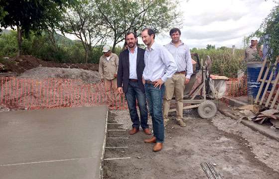 Plan Bicentenario: avanza obra de pavimentación en Chicoana