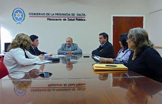 El Ministro de Salud se reunió con diputados provinciales
