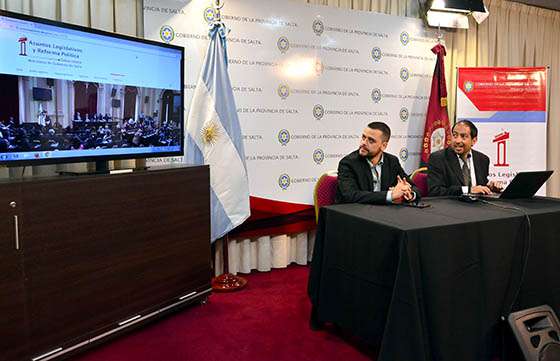 Gobierno reunió en la web asuntoslegislativos.salta.gov.ar información legislativa