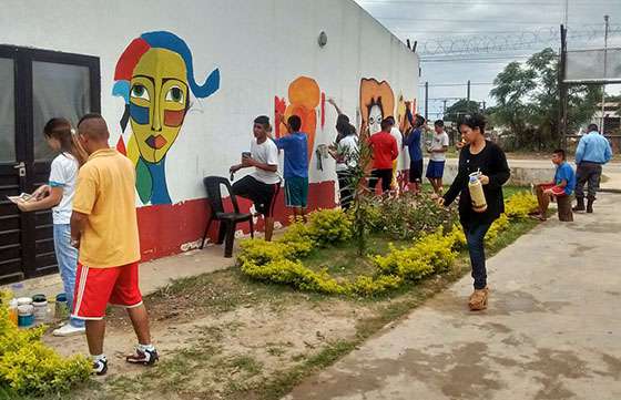 Continúan los talleres para los jóvenes en conflicto con la ley penal de Tartagal