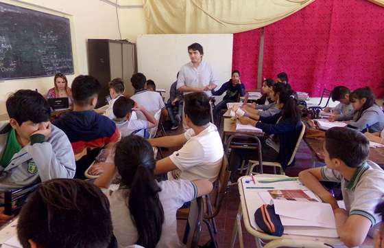 Estudiantes de Güemes fueron capacitados en prevención de ludopatía