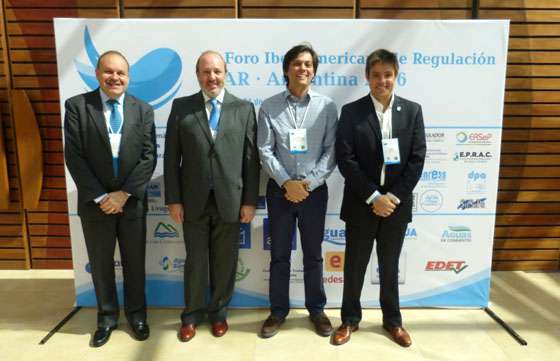 Aguas del Norte participa en el IX Foro Iberoamericano de Regulación