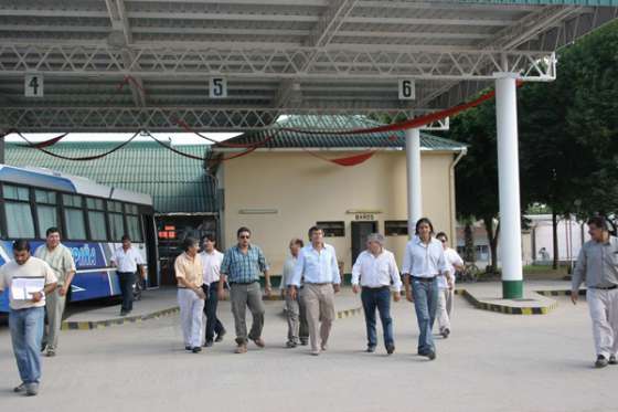 El Ministro Parodi inspeccionó obras en el Norte de la Provincia  