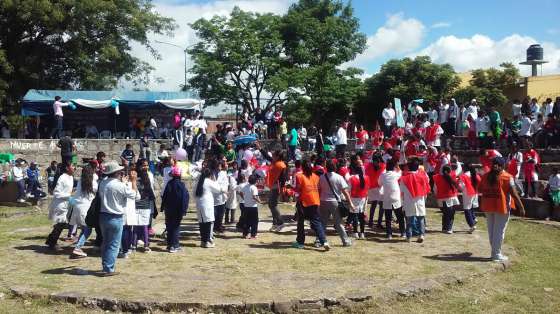 En la zona oeste se realizó la primera caminata Juntos por la No Violencia