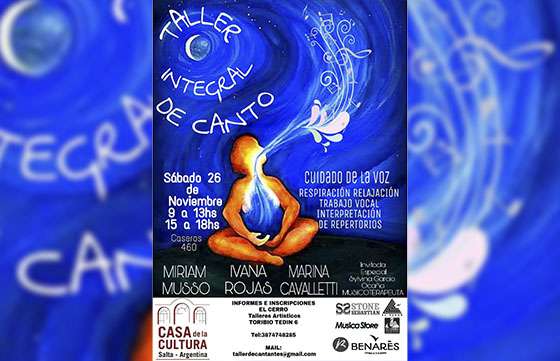 Taller Integral de Canto en Casa de la Cultura