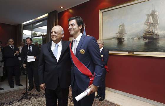 Urtubey fue condecorado por el Gobierno de Chile por su aporte a la integración
