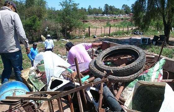 Continúan los operativos de descacharrado en barrios de Salta